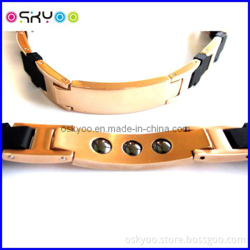 Titanium Germanium Magnetic Stainless Steel Bracelets